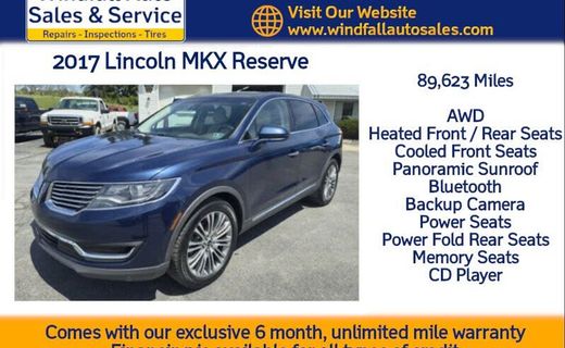 2017 Lincoln MKX Reserve