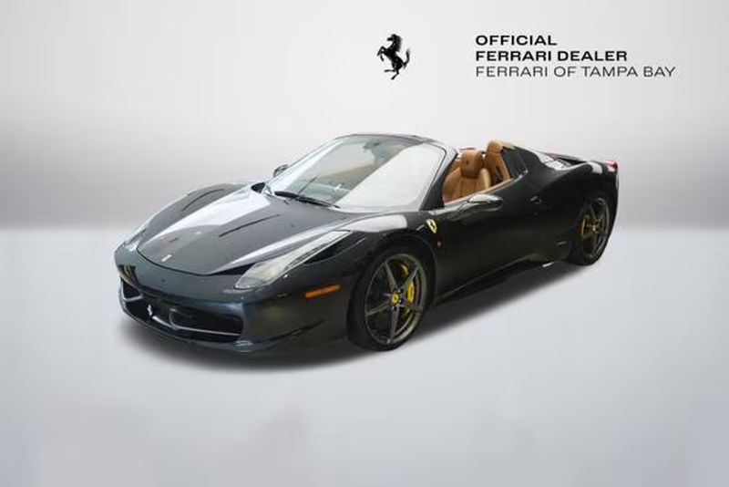 2013 Ferrari 458 — a typically priced live listing