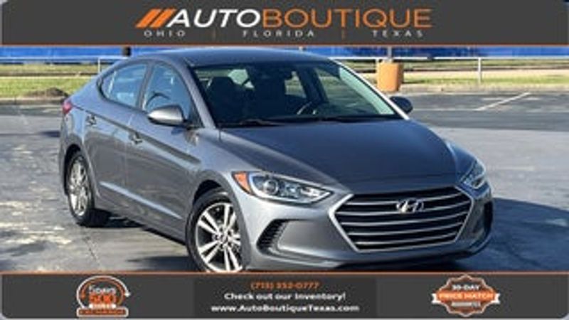 2017 Hyundai Elantra — a typically priced live listing