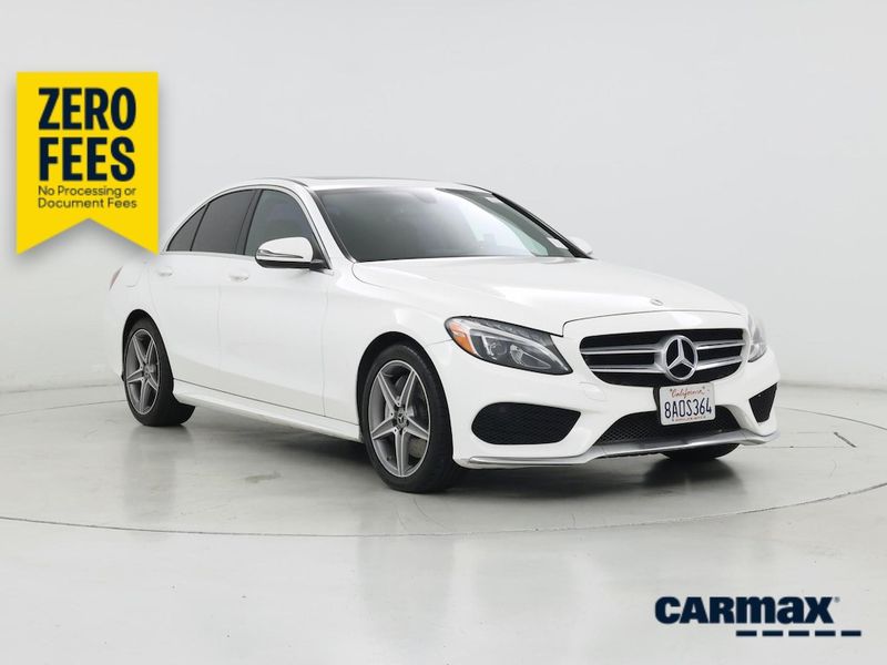 2018 Mercedes-Benz C-Class — a typically priced live listing