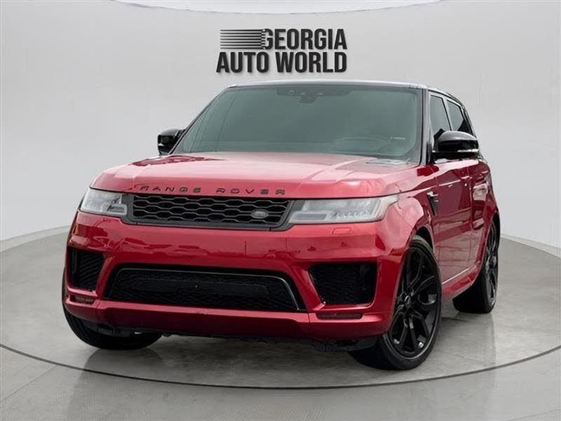 2021 Land Rover Range Rover Sport — a typically priced live listing