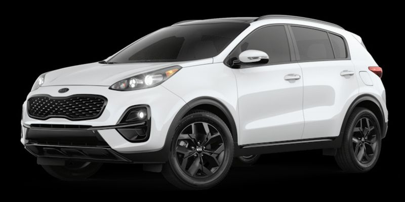 2022 Kia Sportage — a typically priced live listing