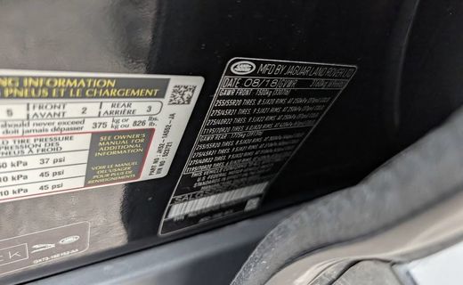 2019 Land Rover Range
