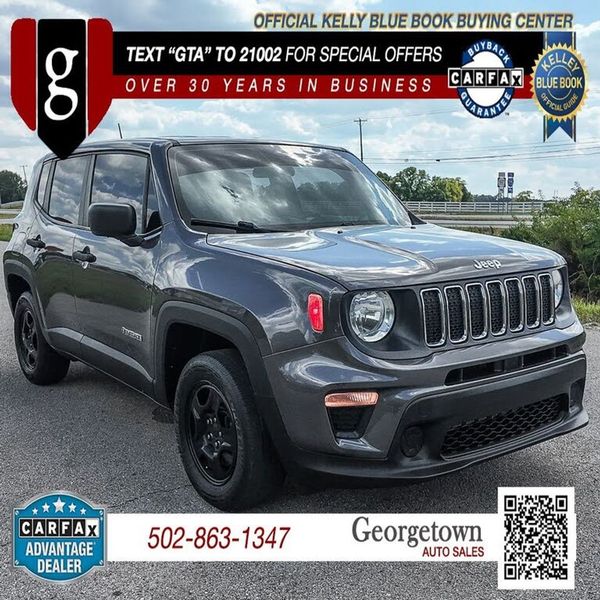 2019 Jeep Renegade — a typically priced live listing