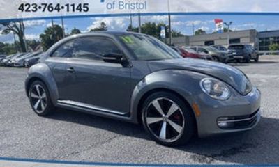 2012 Volkswagen Beetle Black Turbo