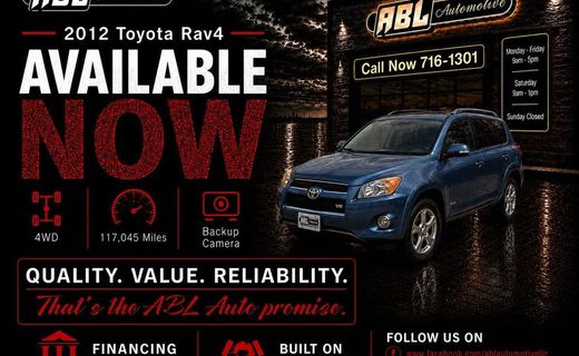 2012 Toyota RAV4 High