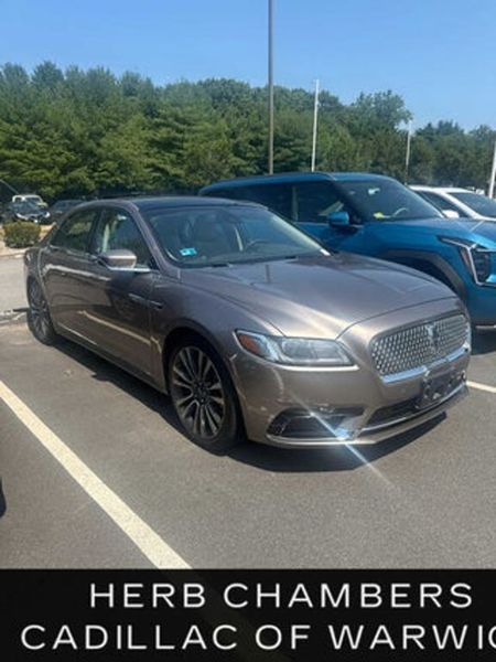 2020 Lincoln Continental — a typically priced live listing