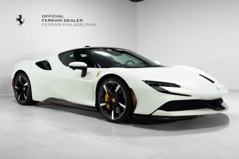 2022 Ferrari SF90 — a typically priced live listing