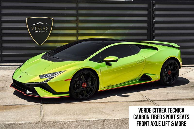 2023 Lamborghini Huracan — a typically priced live listing