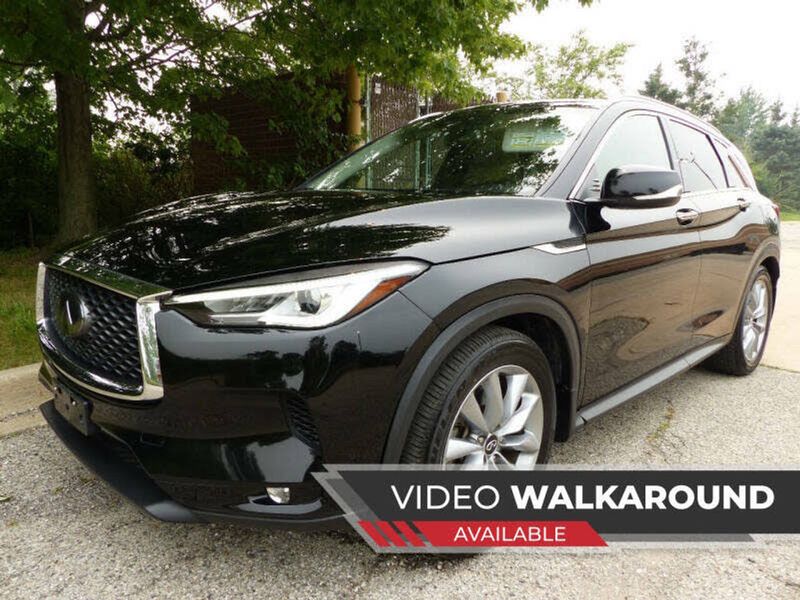 2021 Infiniti QX50 — a typically priced live listing