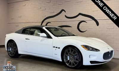 2011 Maserati Granturismo Automatic AND Convertible