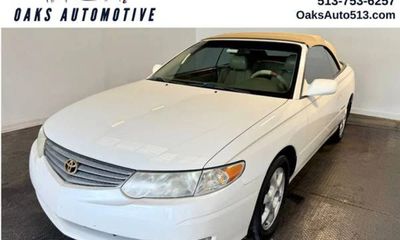 2002 Toyota Camry Solara SLE V6