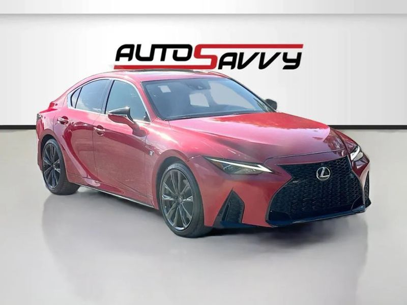 2021 Lexus IS — a typically priced live listing