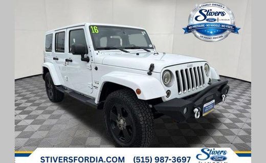 2016 Jeep Wrangler Sahara