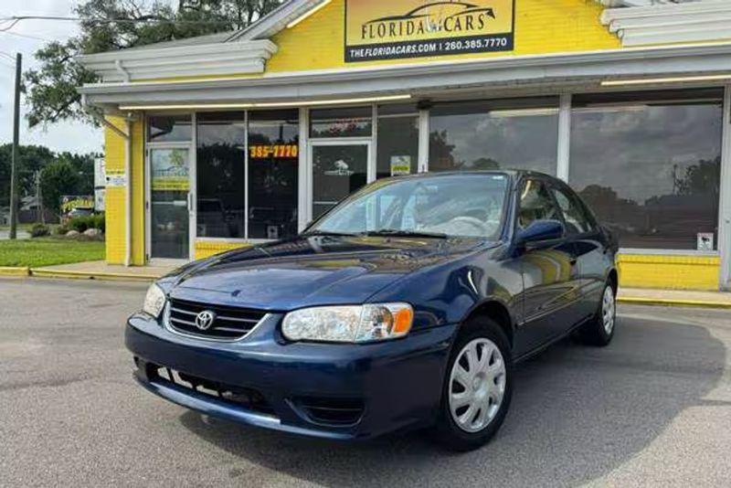 2002 Toyota Corolla — a typically priced live listing