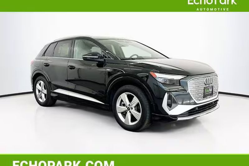 2024 Audi Q4 — a typically priced live listing