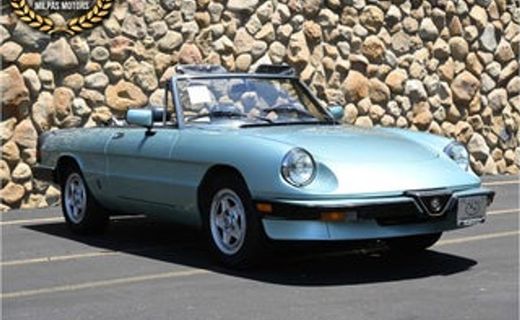 1984 Alfa Romeo Spider Veloce