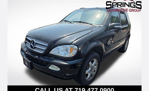 2003 Mercedes-Benz M-Class ML500