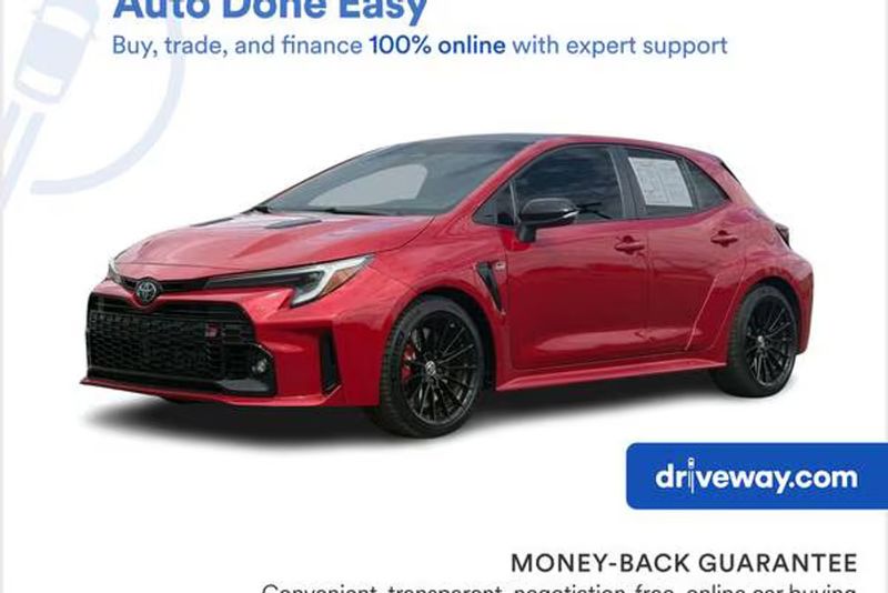 2023 Toyota Gr Corolla — a typically priced live listing