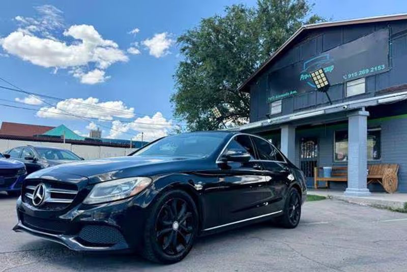 2016 Mercedes-Benz C-Class — a typically priced live listing