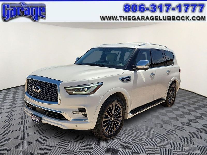 2022 Infiniti QX80 — a typically priced live listing