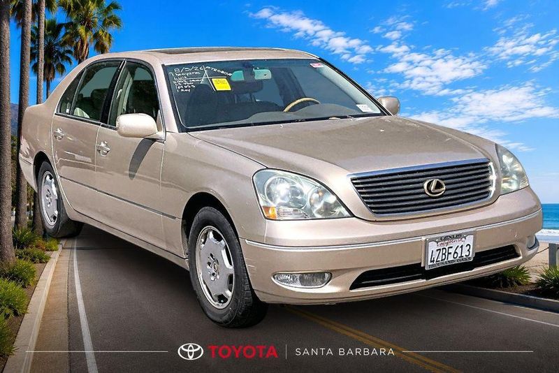 2002 Lexus LS — a typically priced live listing