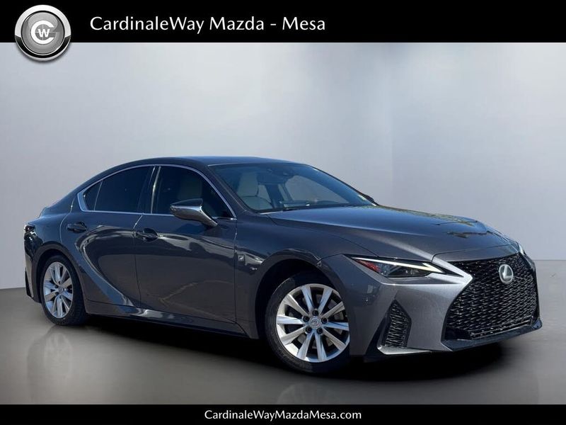 2021 Lexus IS — a typically priced live listing
