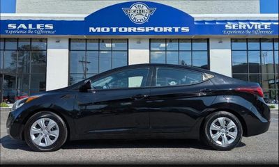 2016 Hyundai Elantra SE Value Edition