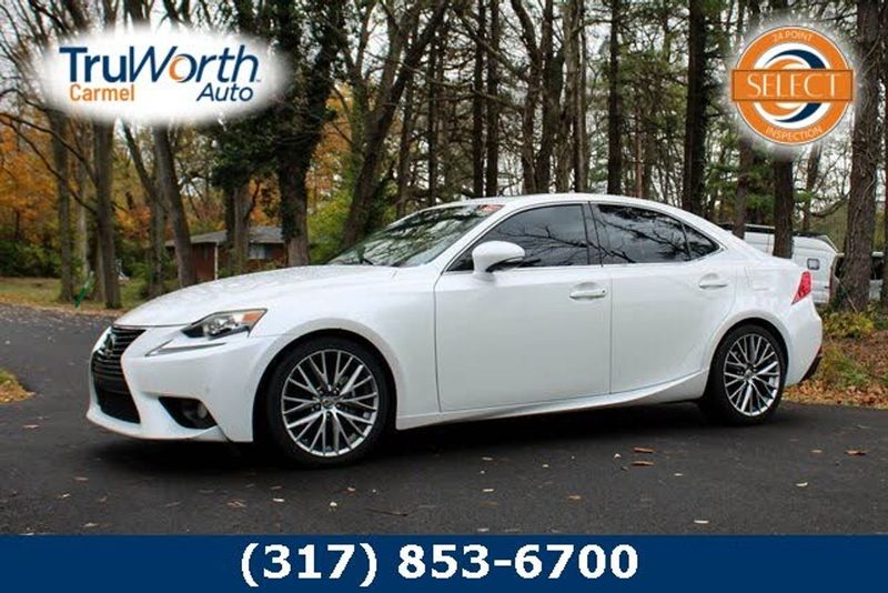 2014 Lexus IS — a typically priced live listing