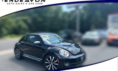2012 Volkswagen Beetle Black Turbo