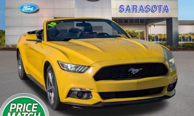 2015 Ford Mustang V6 Convertible