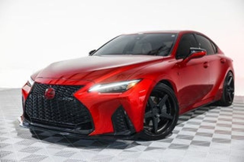 2022 Lexus IS — a typically priced live listing
