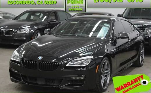 2018 BMW 650I Gran Coupe