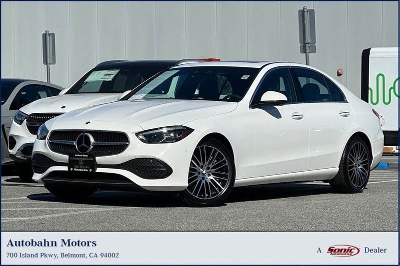 2023 Mercedes-Benz C-Class — a typically priced live listing