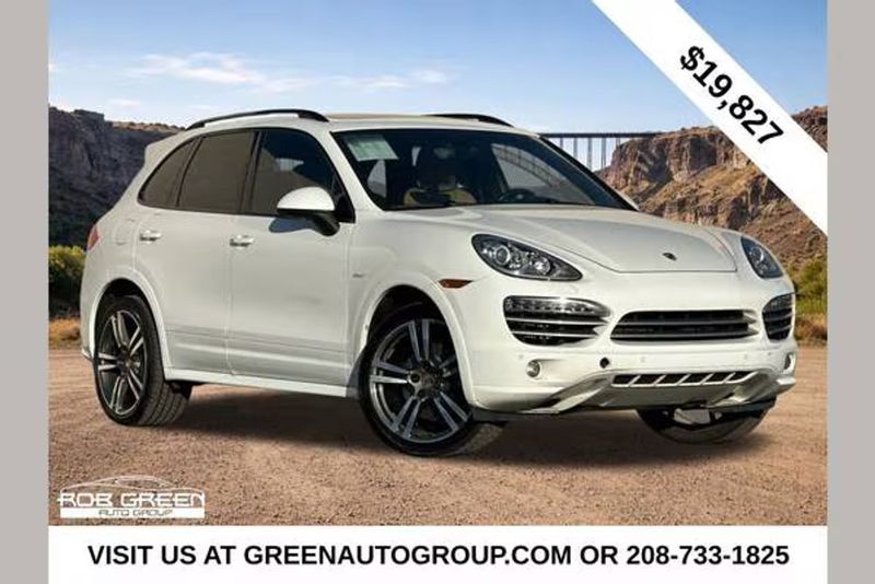 2014 Porsche Cayenne — a typically priced live listing