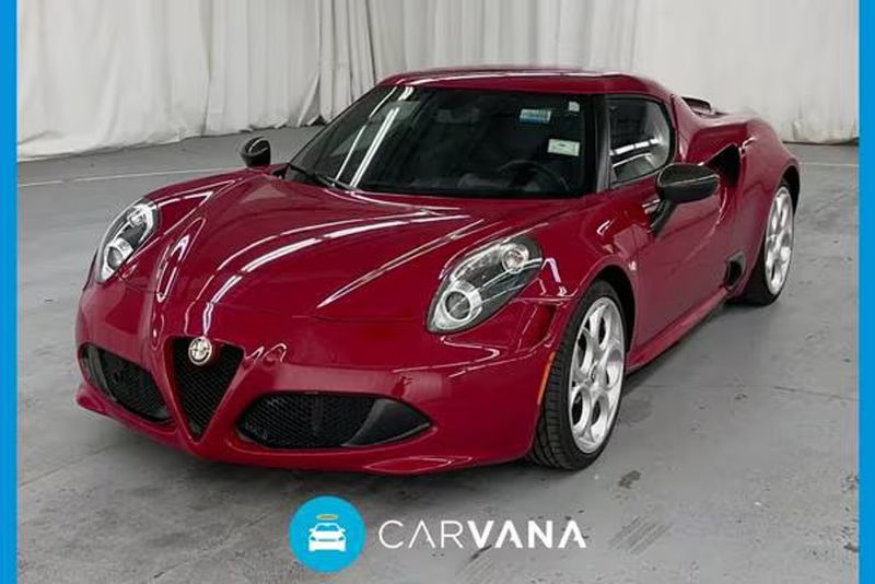 2015 Alfa Romeo 4C — a typically priced live listing