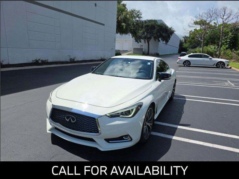 2021 Infiniti Q60 — a typically priced live listing