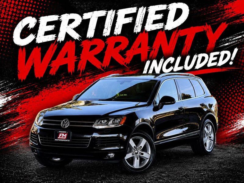 2014 Volkswagen Touareg — a typically priced live listing