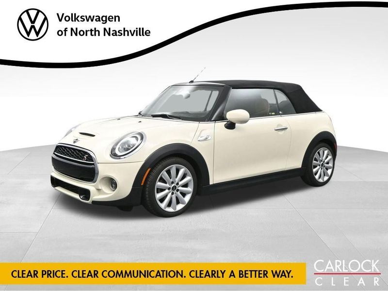 2020 Mini Cooper Convertible — a typically priced live listing