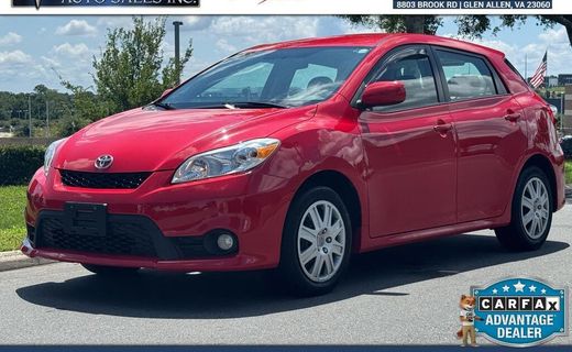 2012 Toyota Corolla Matrix S
