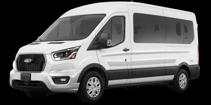2024 Ford Transit — a typically priced live listing