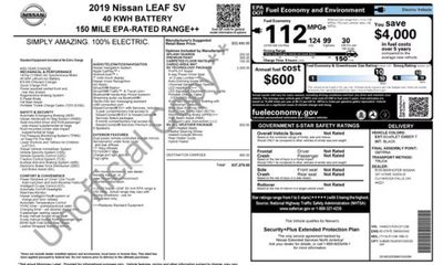 2019 Nissan Leaf S