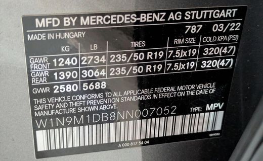 2022 Mercedes-Benz EQB-Class EQB350 4MATIC