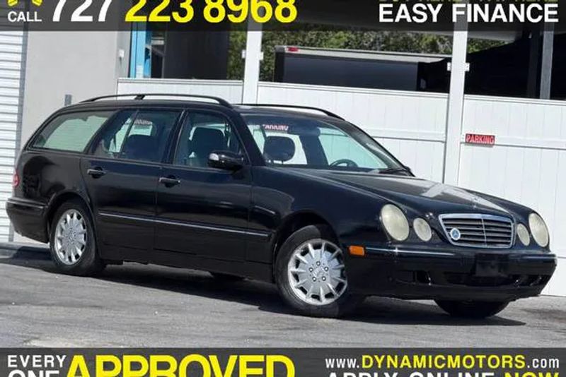 2002 Mercedes Benz E Class — a typically priced live listing
