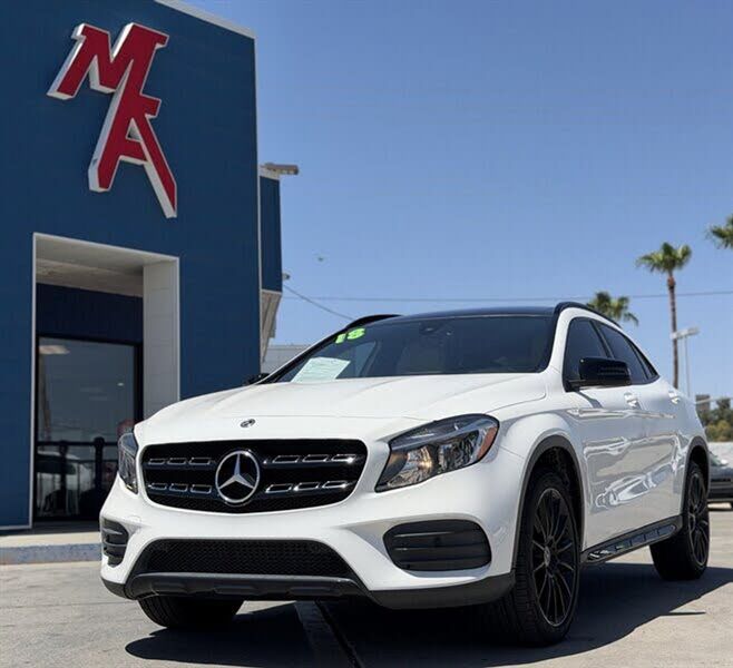 2018 Mercedes Benz Gla Class — a typically priced live listing