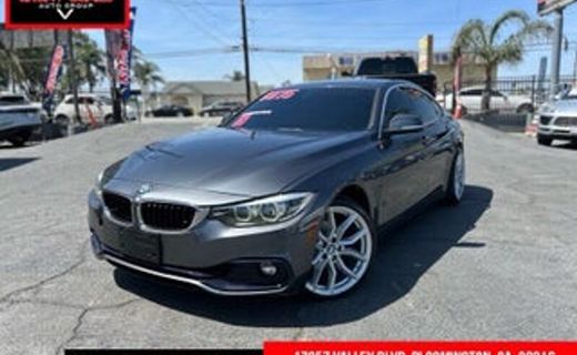 2018 BMW 430I Gran Coupe