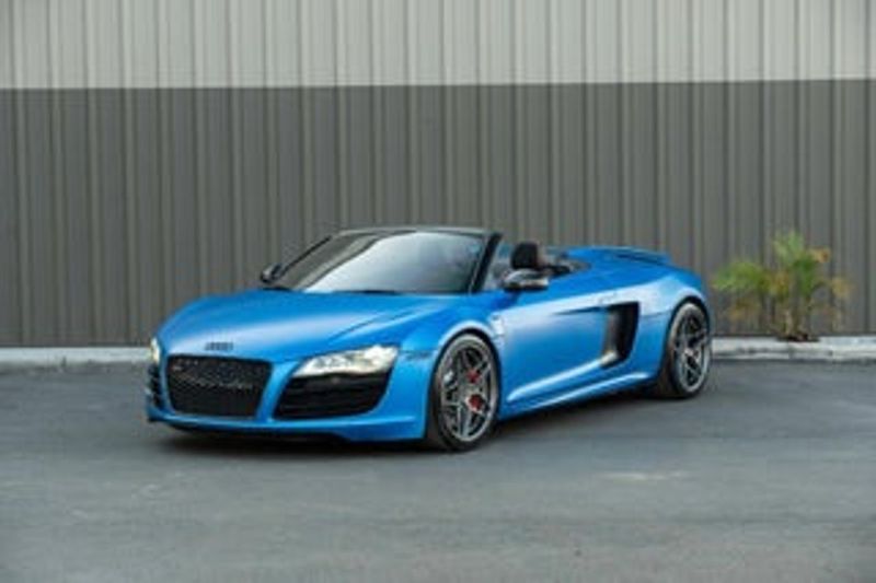 2012 Audi R8 — a typically priced live listing
