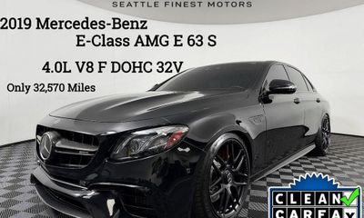 2019 Mercedes-Benz E-Class AMG E63 S