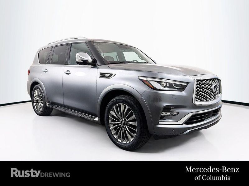 2021 Infiniti QX80 — a typically priced live listing