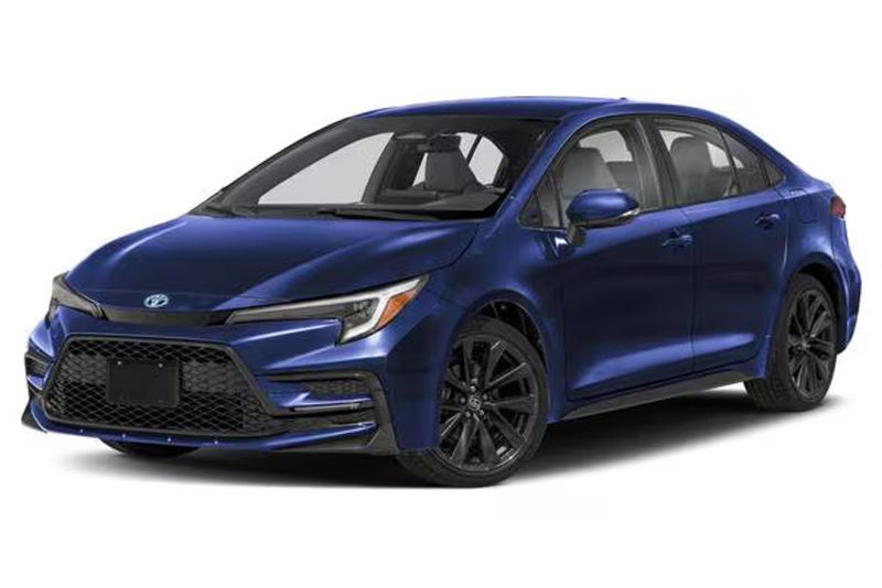 2026 Toyota Corolla Hybrid — a typically priced live listing
